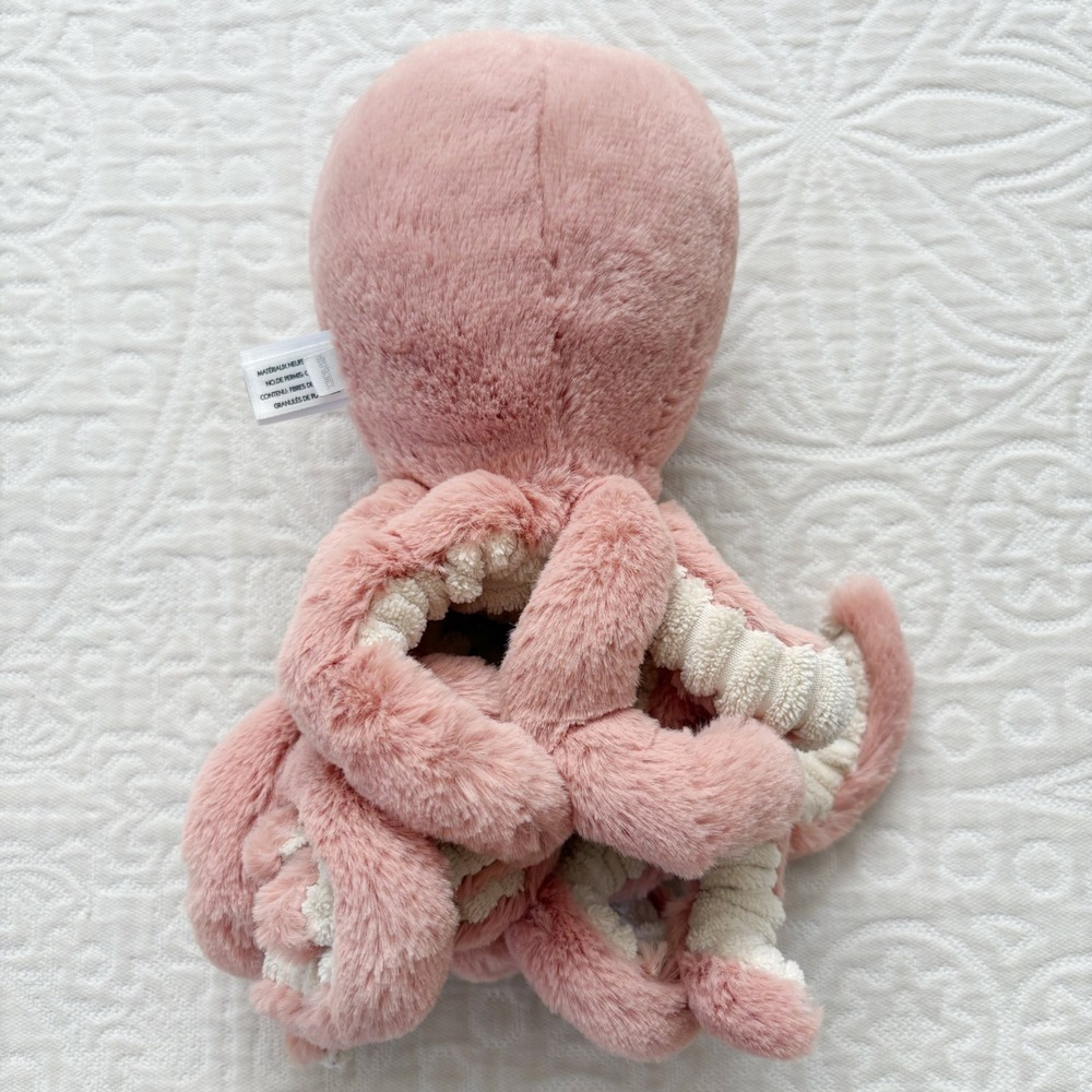 Jellycat Little Odell Octopus Plush Stuffed Animal - 5" Sitting Height - Picture 2 of 6